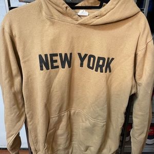 New York Hoodie in Nude DEPARTURE Size S